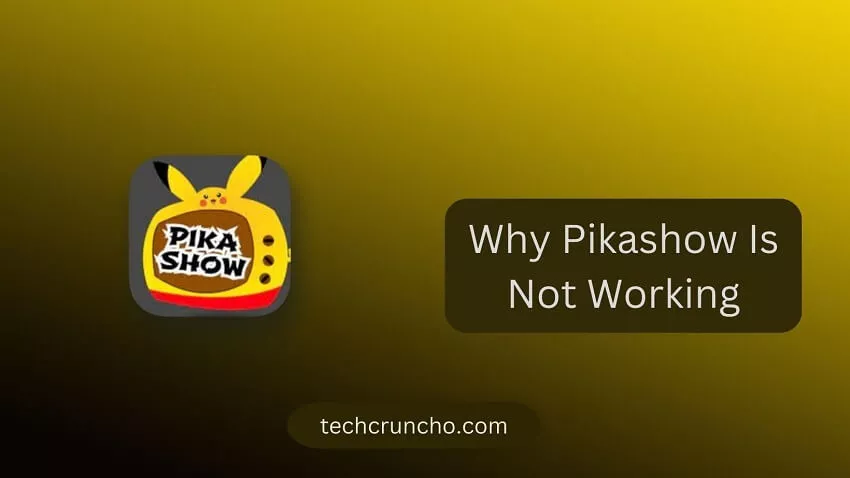 WHY PIKASHOW IS NOT WORKING